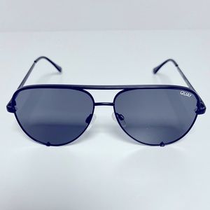 Quay Hi Key Mini Polarized Black Aviators